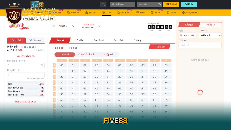 FIVE88: Nạp miễn phí 100%, chơi thả ga