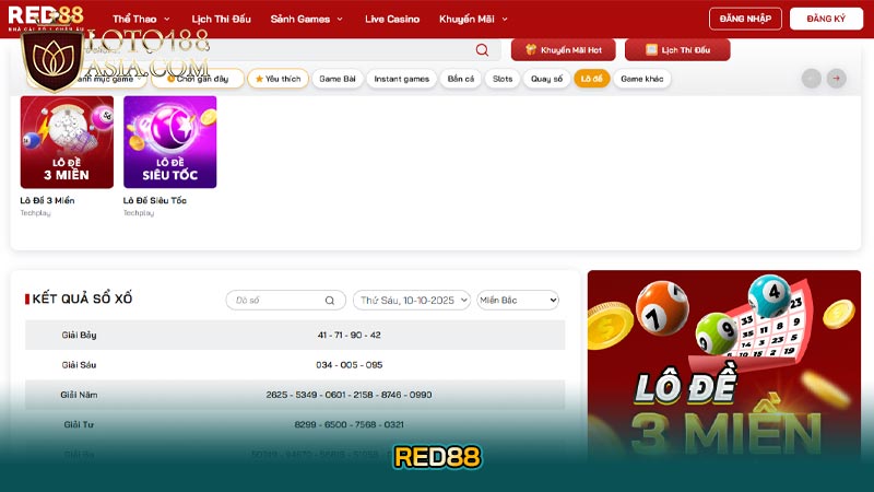 RED88: Lộc Phát 50K mỗi ngày, giao diện hiện đại