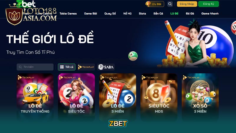 ZBET: Khuyến mãi 20 triệu, nhà cái mới nổi